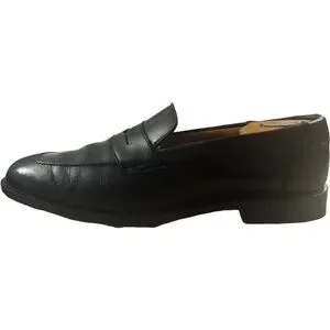 Allen Edmonds Glasgow Men\'s Black Dress Shoes Loafers Slip On Size 11 D EUC Allen Edmonds Glasgow Men main image 2